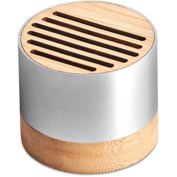 Okiyo Utau Bamboo & Recycled Aluminium Bluetooth Speaker Mobile technology bluetooth speaker: recycled aluminium speaker