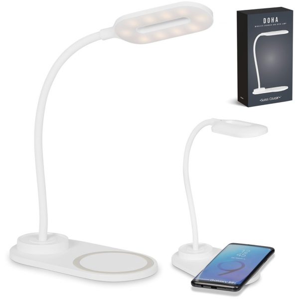 Swiss Cougar Doha Wireless Charger & Desk Lamp Mobile technology desk lamp