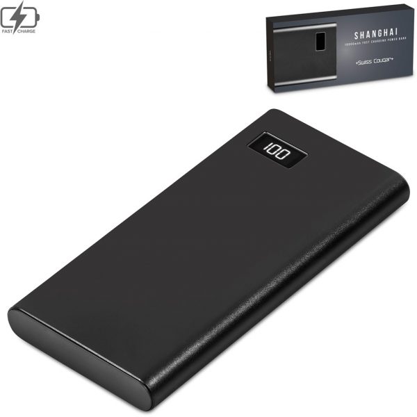 Swiss Cougar Shanghai Fast Charge 18W Power Bank – 10,000mAh Mobile technology Power Bank