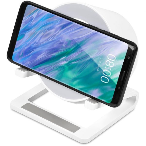 Swiss Cougar Otago Bluetooth Speaker, Wireless Charger, Phone Stand & Night Light Mobile technology light