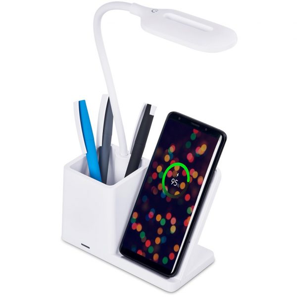 Swiss Cougar Ottawa Wireless Charger and Desk Lamp Stationery