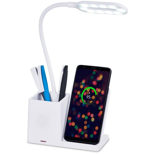 Swiss Cougar Ottawa Wireless Charger and Desk Lamp Stationery