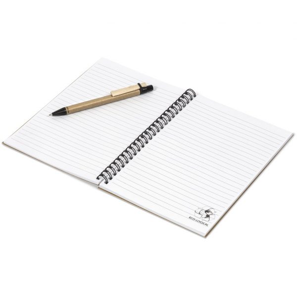 Eco-Logical A5 Notebook & Pen A5 notebooks Mid-Size Notebook