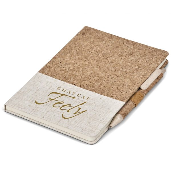 Okiyo Cardon Cork Notebook & Pen Set A5 notebooks