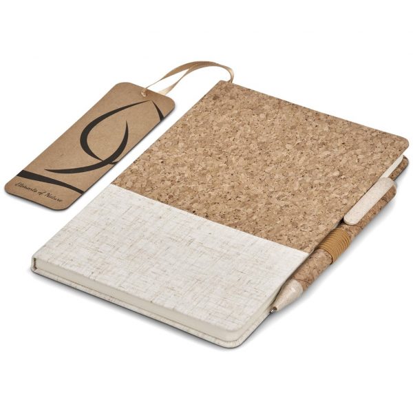 Okiyo Cardon Cork Notebook & Pen Set A5 notebooks