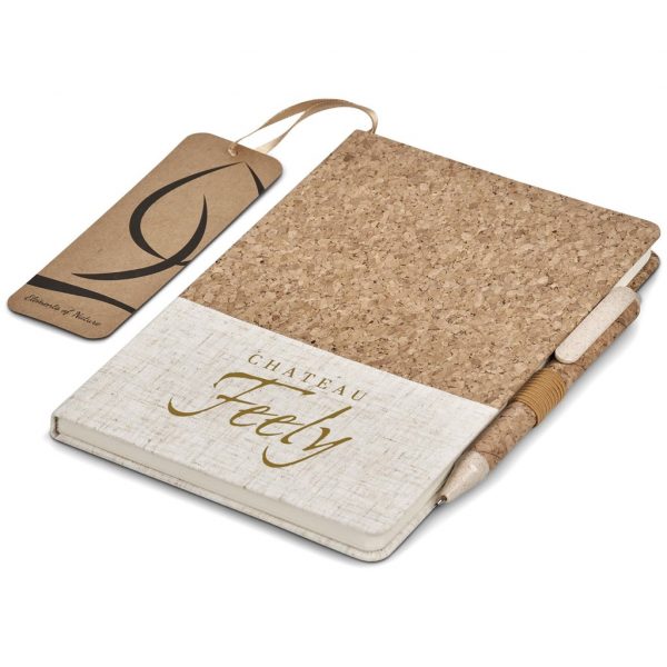 Okiyo Cardon Cork Notebook & Pen Set A5 notebooks