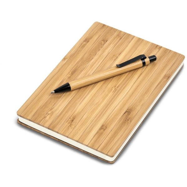 Okiyo Yahari Bamboo Notebook & Pen Set A5 notebooks