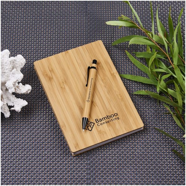 Okiyo Yahari Bamboo Notebook & Pen Set A5 notebooks