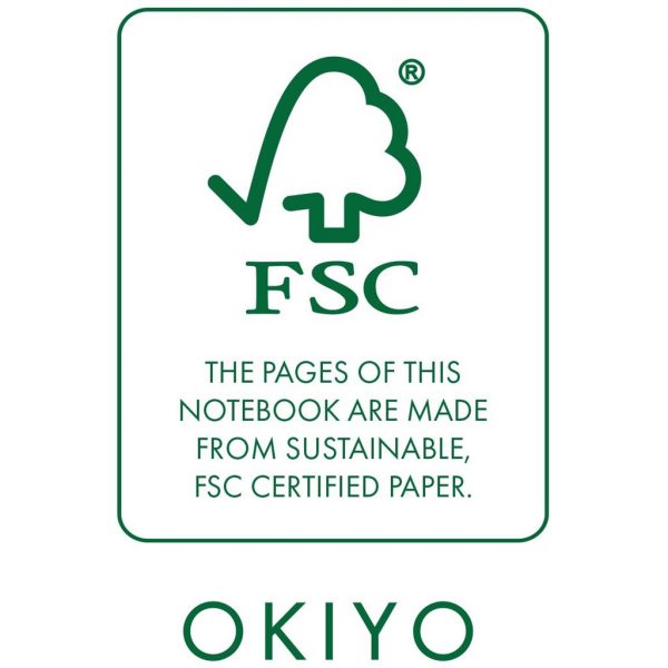 Okiyo FSC Certified Paper A5 Hard Cover Notebook A5 notebooks A5 book