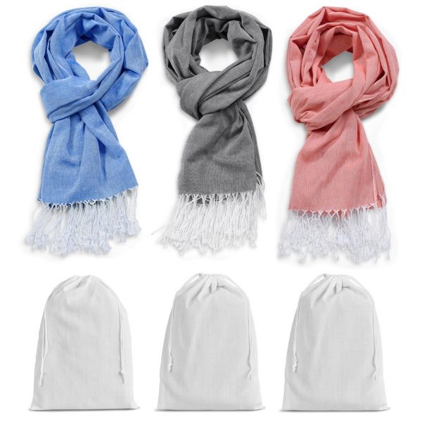 All Seasons Melange Scarf Personal care and pamper scarf set