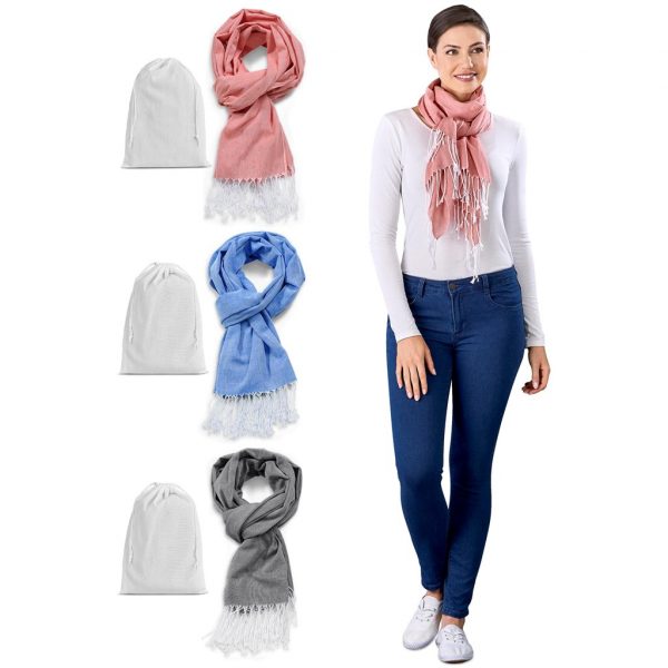 All Seasons Melange Scarf Personal care and pamper scarf set