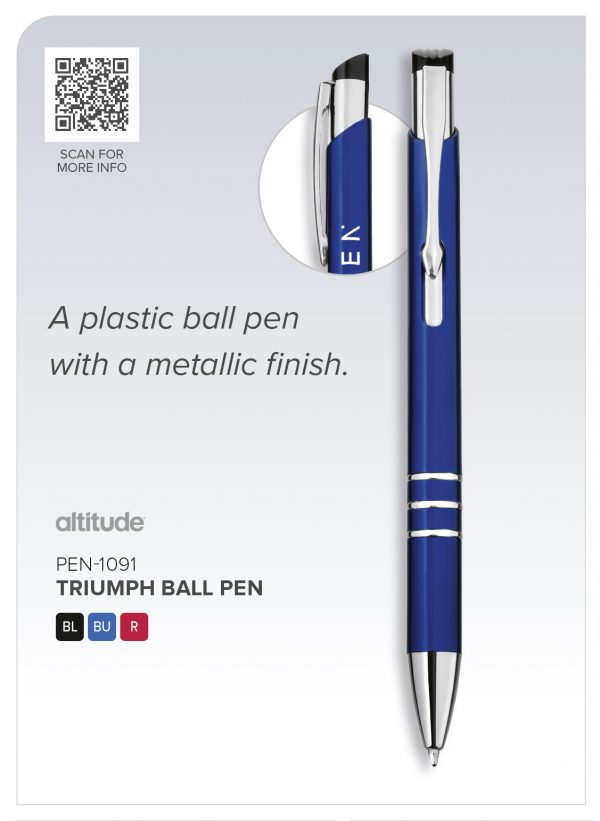 Altitude Triumph Ball Pen Corporate gifts Metallic Barrel