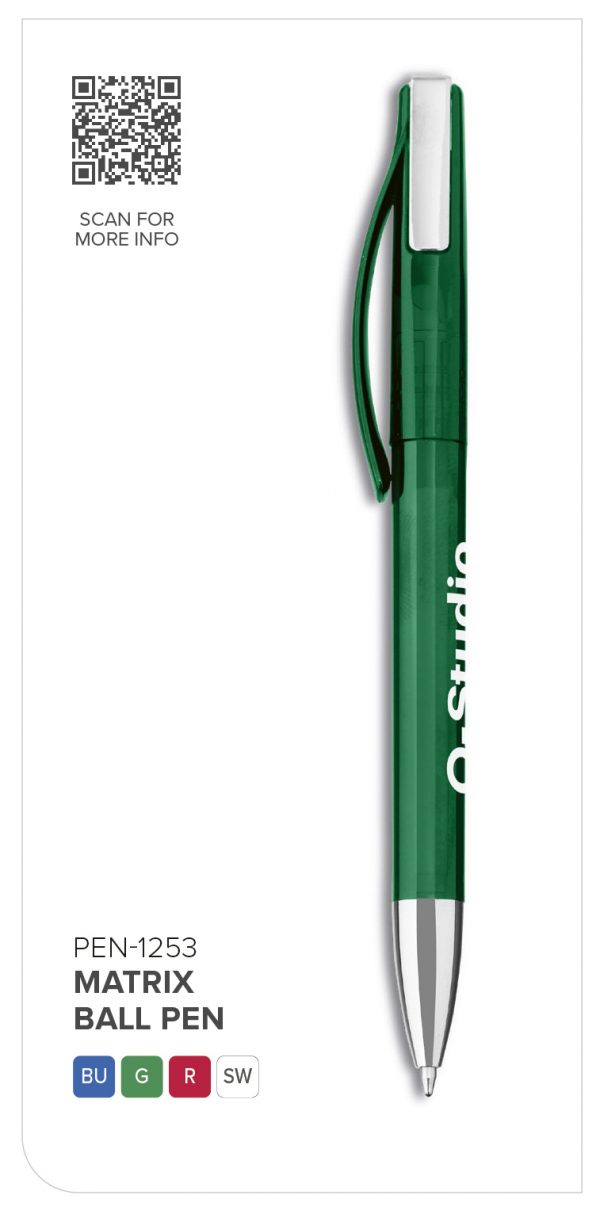 Altitude Matrix Ball Pen Plastic pens plastic pen