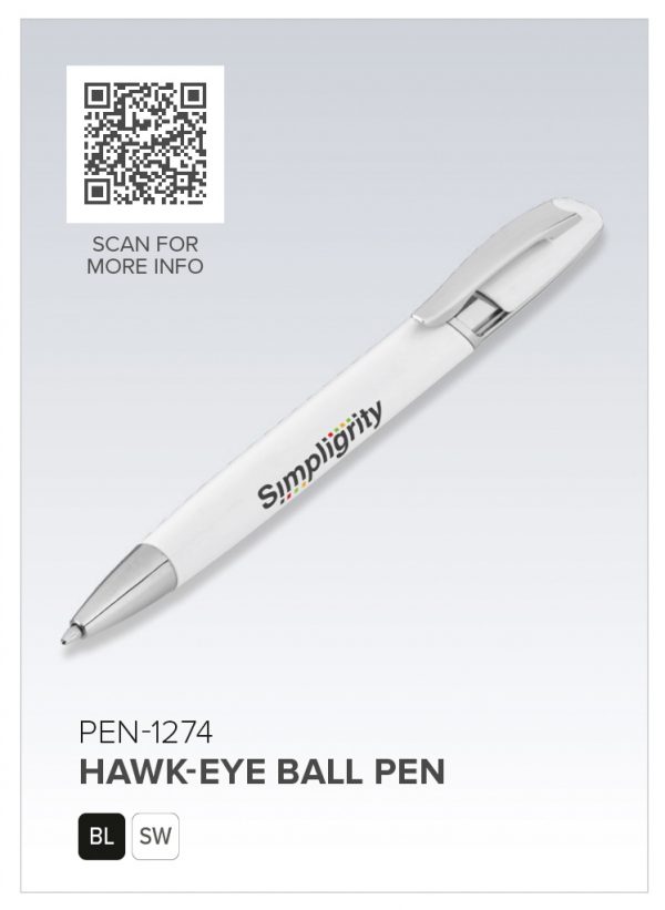 Altitude Hawk-Eye Ball Pen Metal pens Plastic Barrel