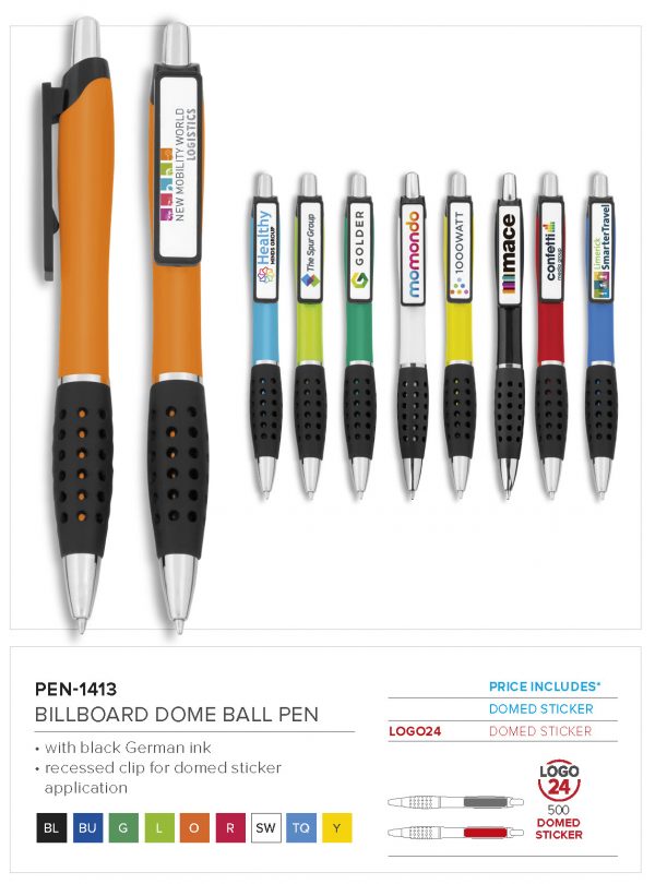 Altitude Billboard Dome Ball Pen Plastic pens plastic pen