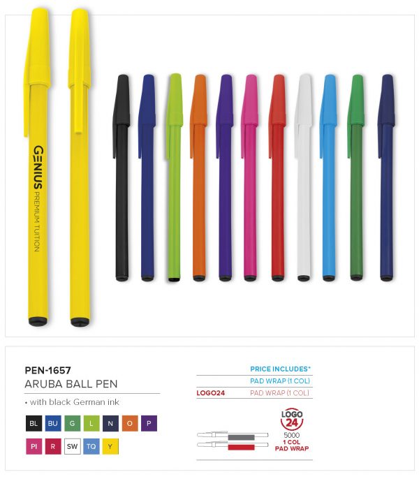 Altitude Aruba Ball Pen Plastic pens