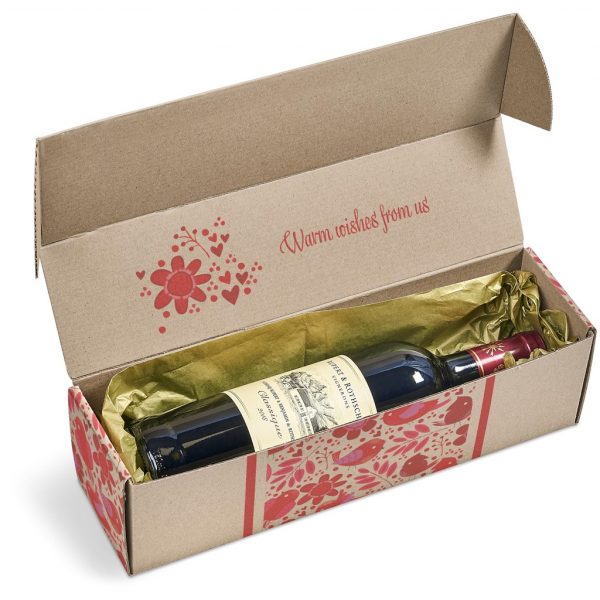 Altitude Bianca Digital Print Wine Gift Box Custom packaging custom wine gift box