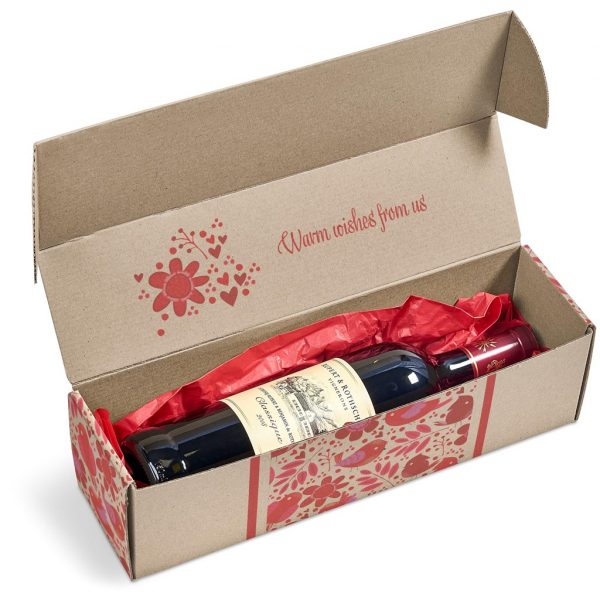 Altitude Bianca Digital Print Wine Gift Box Custom packaging custom wine gift box