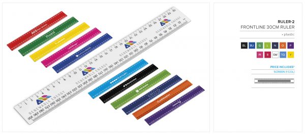 Altitude Frontline 30cm Ruler Stationery Ruler