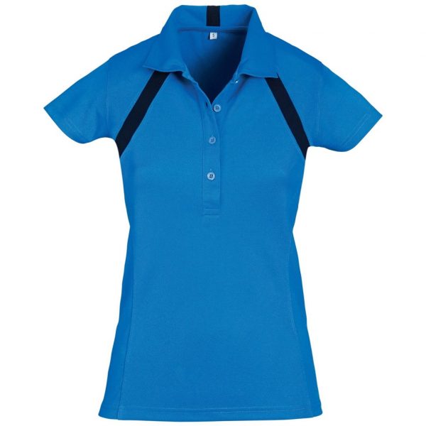 Ladies Jebel Golf Shirt – Blue Marked to clear NULL