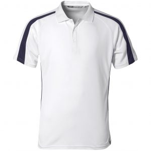 Mens Horizon Golf Shirt – White Marked to clear