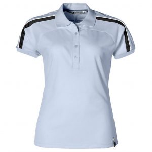 Ladies Trinity Golf Shirt – Light Blue Marked to clear NULL