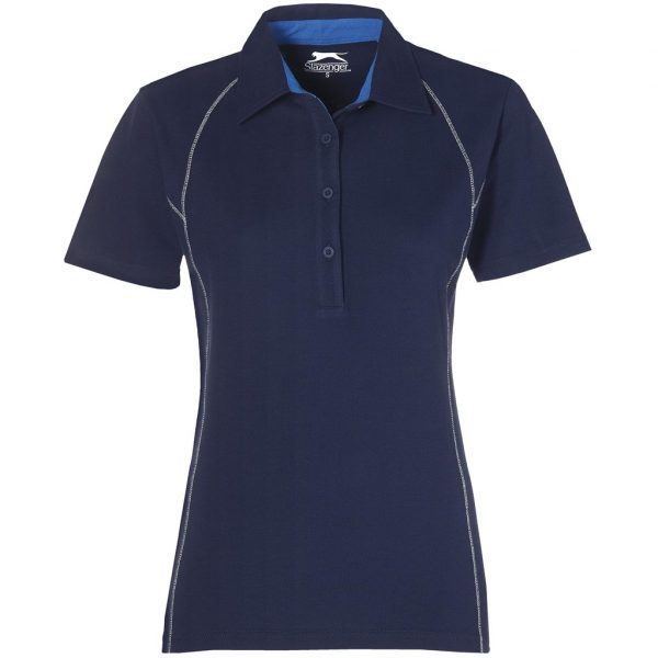 Ladies Victory Golf Shirt – – Navy Marked to clear