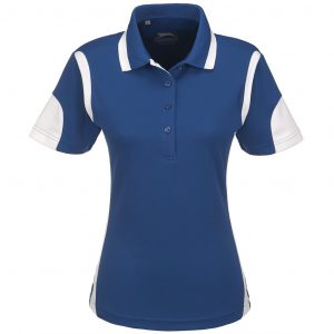 Ladies Genesis Golf Shirt – Blue Marked to clear