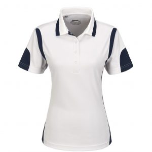 Ladies Genesis Golf Shirt – White Marked to clear