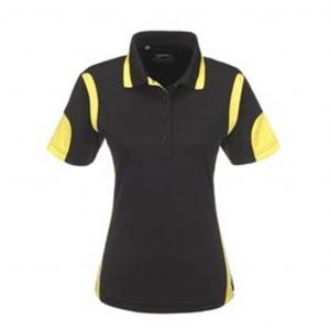 Ladies Genesis Golf Shirt – Yellow Marked to clear