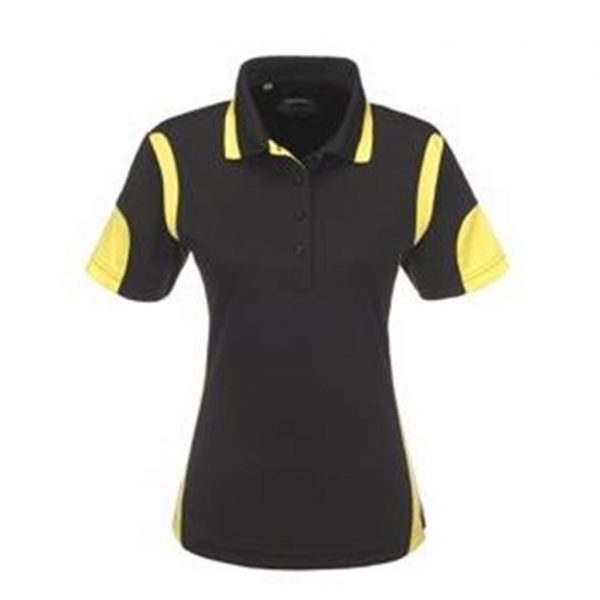 Ladies Genesis Golf Shirt – Yellow Marked to clear