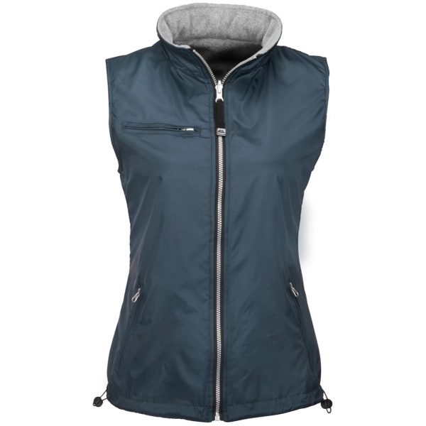 Ladies Reversible Fusion Bodywarmer – Navy Marked to clear