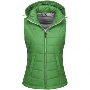 Ladies Evolution Bodywarmer – Green Marked to clear