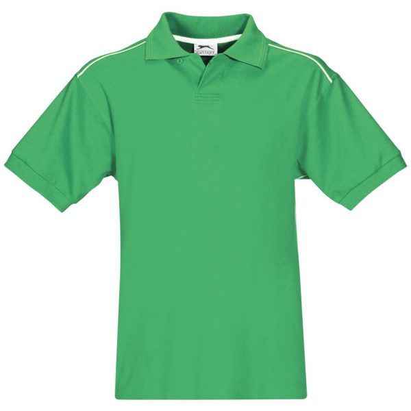 Mens Backhand Golf Shirt – Green Marked to clear