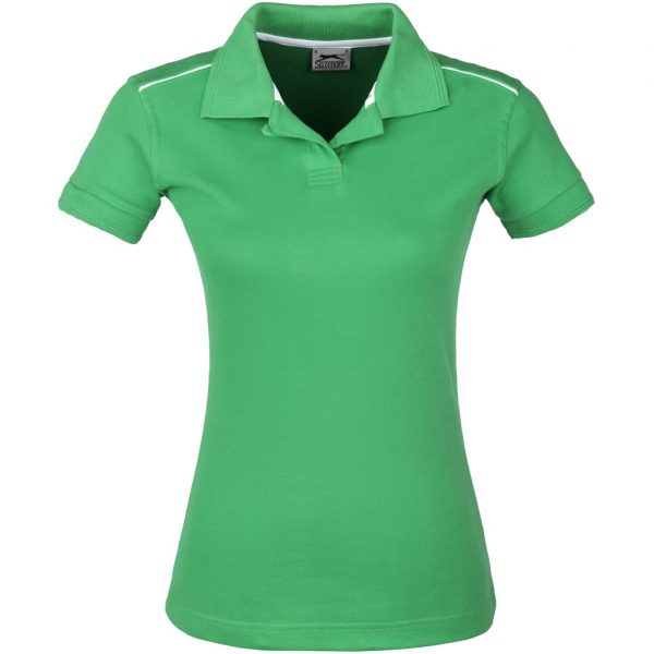 Ladies Backhand Golf Shirt – Green Marked to clear