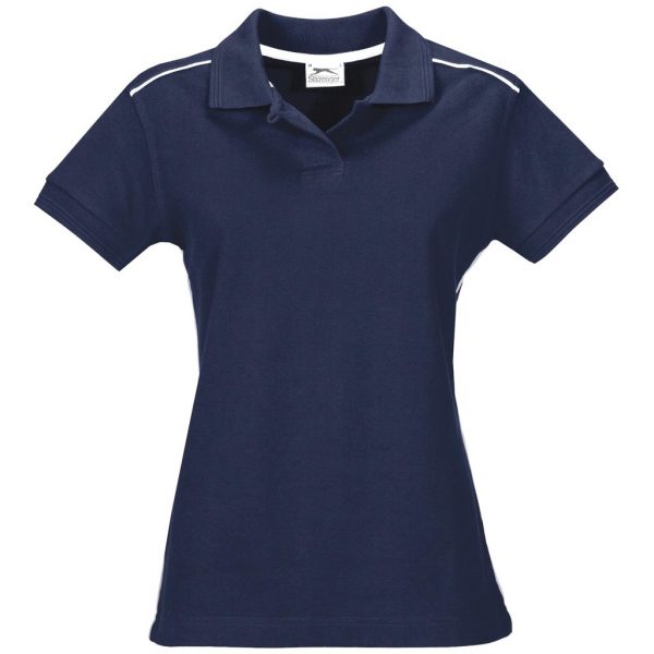 Ladies Backhand Golf Shirt – Navy Marked to clear