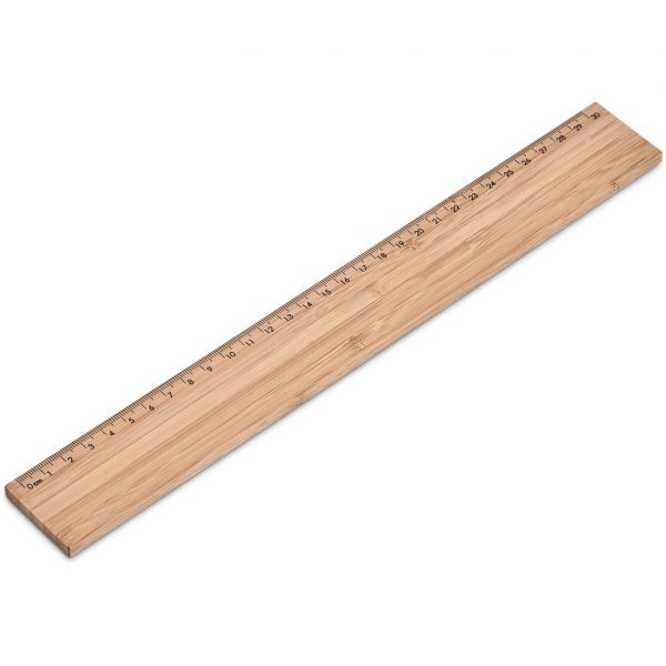 Okiyo Sokutei Bamboo 30cm Ruler Stationery 30cm ruler