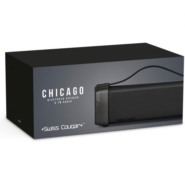 Swiss Cougar Chicago Bluetooth Speaker & FM Radio Corporate gifts Bluetooth speaker