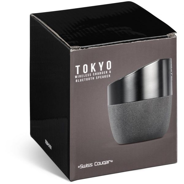 Swiss Cougar Tokyo Wireless Charger & Bluetooth Speaker Corporate gifts Bluetooth speaker