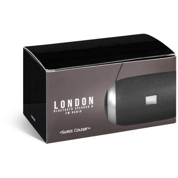 Swiss Cougar London Bluetooth Speaker & FM Radio Mobile technology Bluetooth speaker