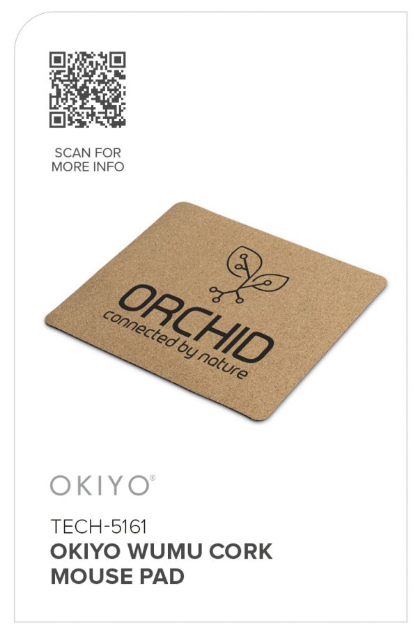 Okiyo Wumu Cork Mouse Pad Mobile technology cork mouse pad