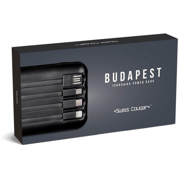 Swiss Cougar Budapest Power Bank – 10,000mAh Mobile technology