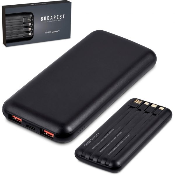 Swiss Cougar Budapest Power Bank – 10,000mAh Mobile technology