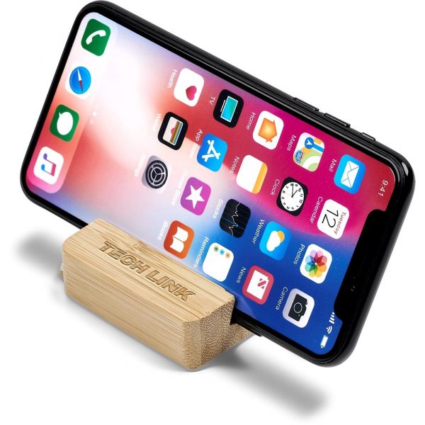 Okiyo Shinpura Bamboo Phone & Tablet Stand Mobile technology phone and tablet stand