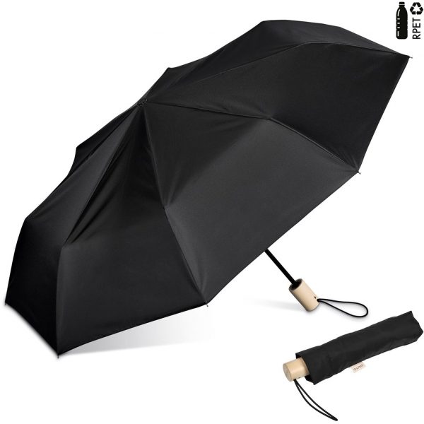 Okiyo Ameno Recycled PET Auto-Open Compact Umbrella Corporate gifts Umbrella