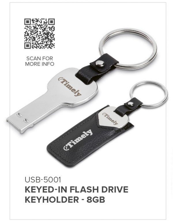 Altitude Keyed-In Flash Drive Keyholder – 8GB Corporate gifts Memory Stick