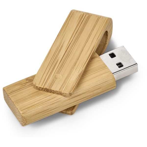 Okiyo Bakemono Bamboo Flash Drive – 32GB Eco-friendly memory sticks USB