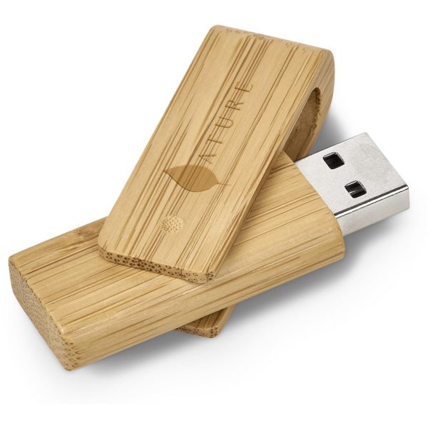 Okiyo Bakemono Bamboo Flash Drive – 32GB Eco-friendly memory sticks USB