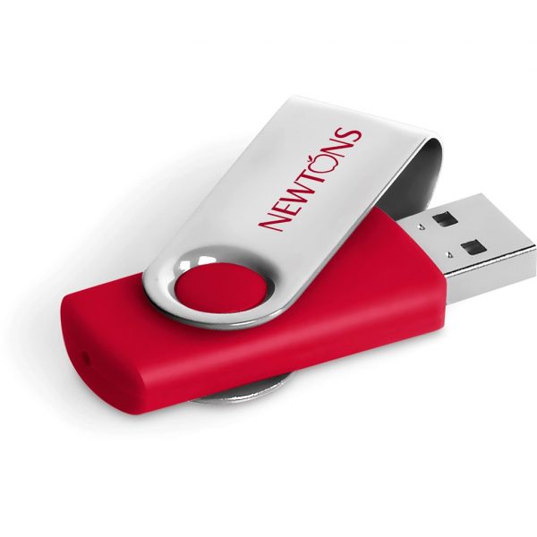 Axis Glint Flash Drive – 8GB – Red Corporate gifts USB