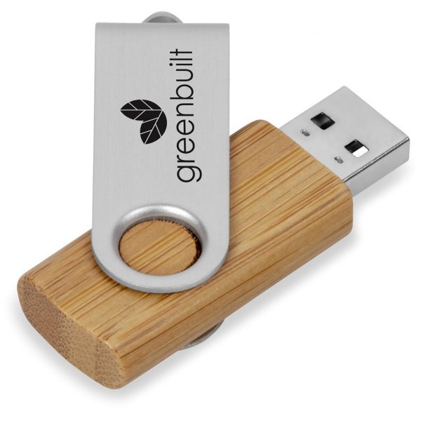 Okiyo Shimasu Bamboo Flash Drive – 8GB Eco-friendly memory sticks USB